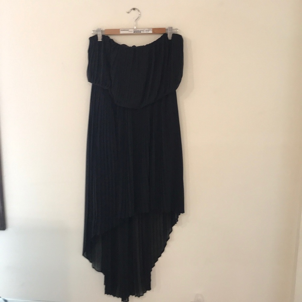 Black Strapless Dress